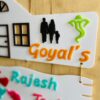 Name Board Family Acrylic - Bubbly Decors