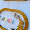 Pattern letters name board - Bubbly Decors