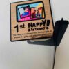 Desk birthday frame - Bubbly Decors