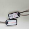 Luggage tag with details - Bubbly Decors