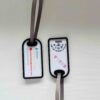 Luggage tag with details - Bubbly Decors