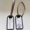 Luggage tag with details - Bubbly Decors