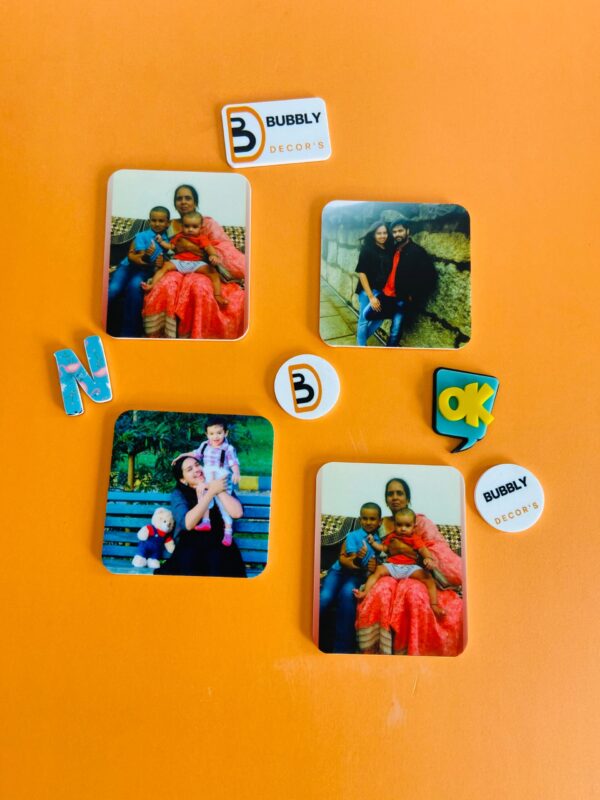 Photo fridge magnets - Bubbly Decors