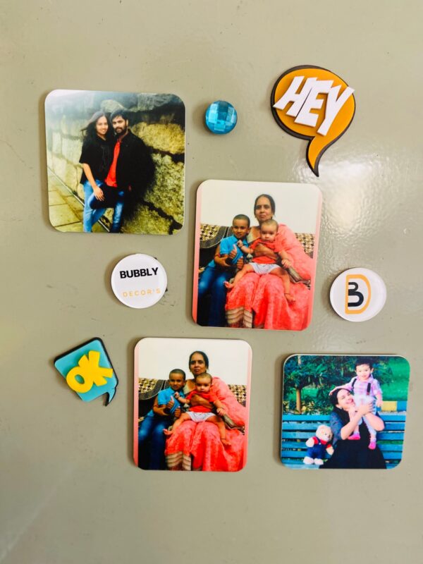 Photo fridge magnets - Bubbly Decors