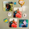 Photo fridge magnets - Bubbly Decors