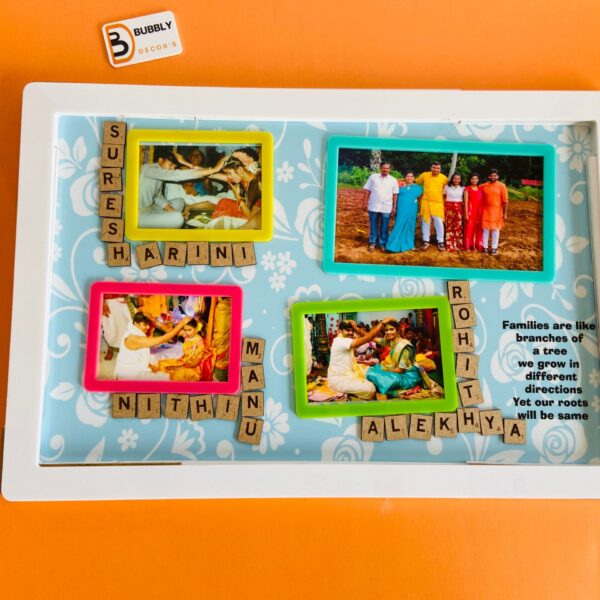 Photo frame Joint family - Bubbly Decors