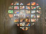 Heart collage wall stick-able - Bubbly Decors