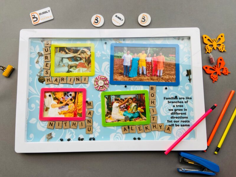 Photo frame Joint family - Bubbly Decors