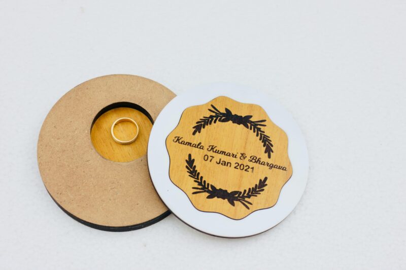 Rings Holder Wooden - Bubbly Decors