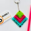 Keychain for couple - Bubbly Decors