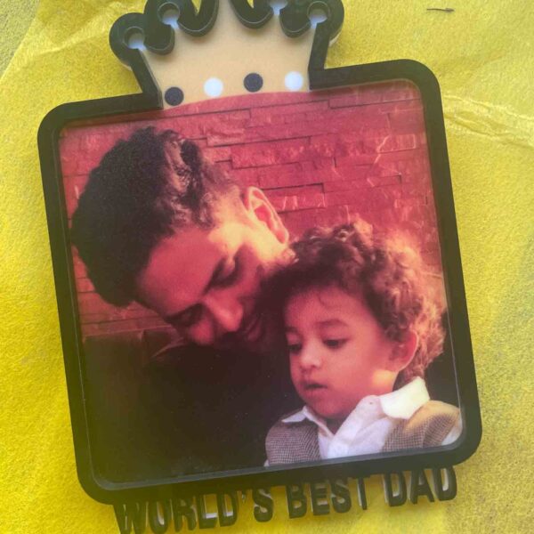 Fathers day gift magnet - Bubbly Decors