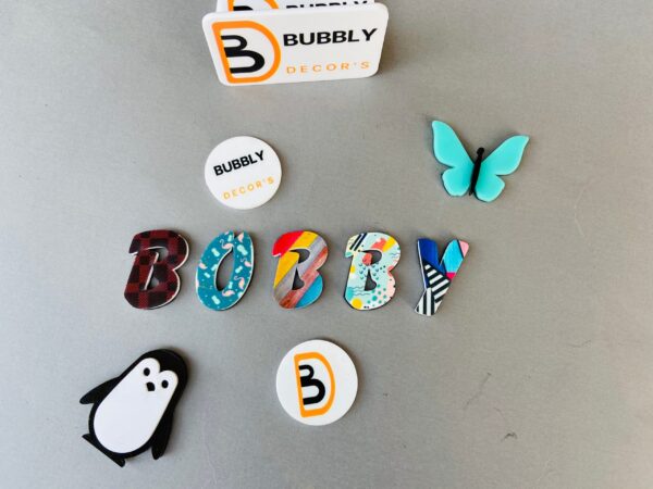 Alphabet Magnets - Bubbly Decors