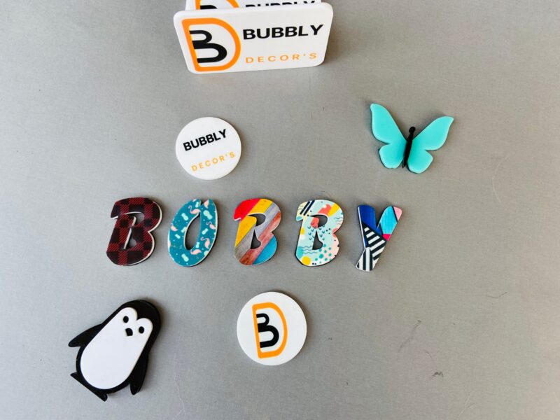 Alphabet Magnets - Bubbly Decors