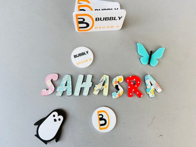 Alphabet Magnets - Bubbly Decors