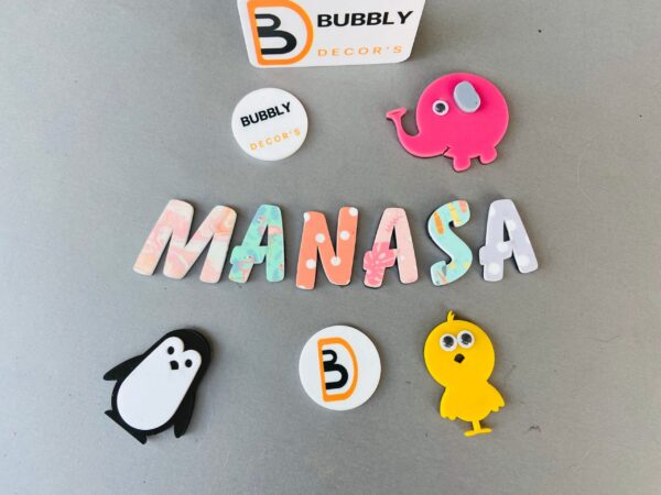 Alphabet Magnets - Bubbly Decors