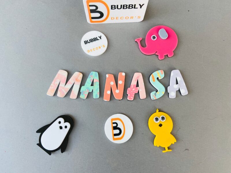 Alphabet Magnets - Bubbly Decors