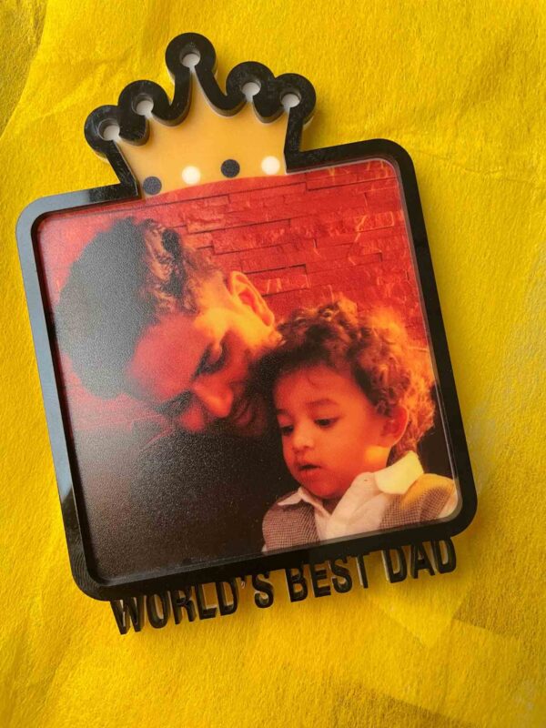 Fathers day gift magnet - Bubbly Decors