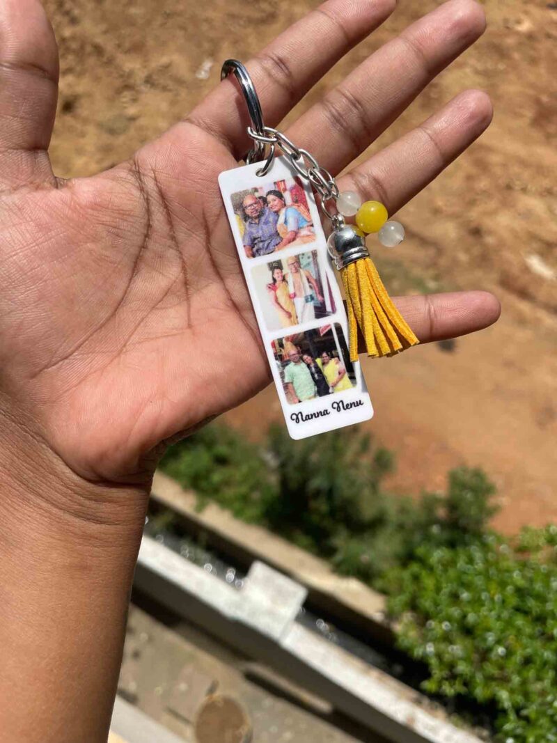 Reel photo keychain - Bubbly Decors