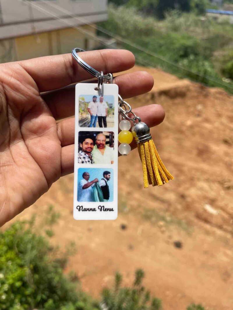 Reel photo keychain - Bubbly Decors