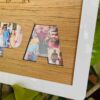 Wood photo clipping frame - Bubbly Decors