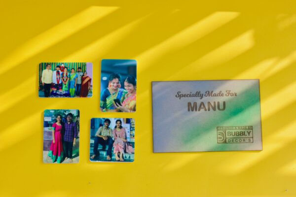 Photo fridge magnets - Bubbly Decors
