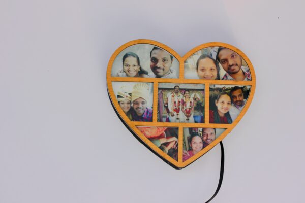 Heart photo Light - Bubbly Decors