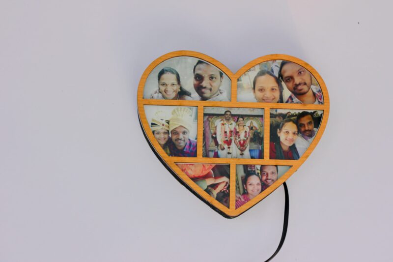 Heart photo Light - Bubbly Decors