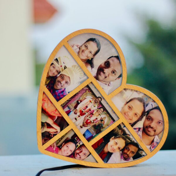 Heart photo Light - Bubbly Decors