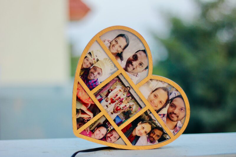 Heart photo Light - Bubbly Decors