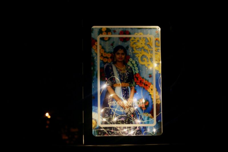 Photo fairy lights box - Bubbly Decors