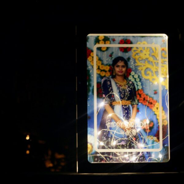 Photo fairy lights box - Bubbly Decors