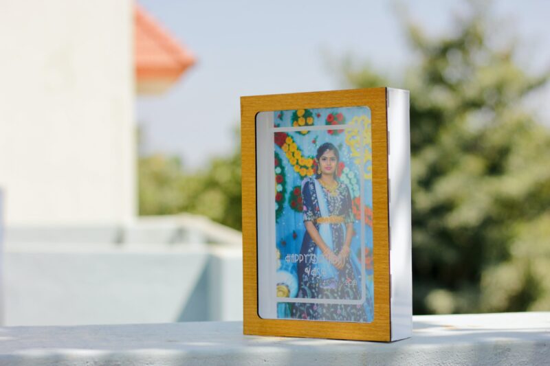 Photo fairy lights box - Bubbly Decors