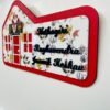 Name Board Wood and pattern print - Bubbly Decors
