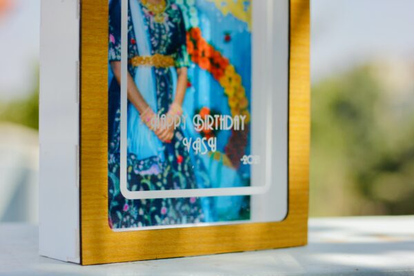 Photo fairy lights box - Bubbly Decors
