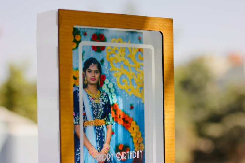 Photo fairy lights box - Bubbly Decors