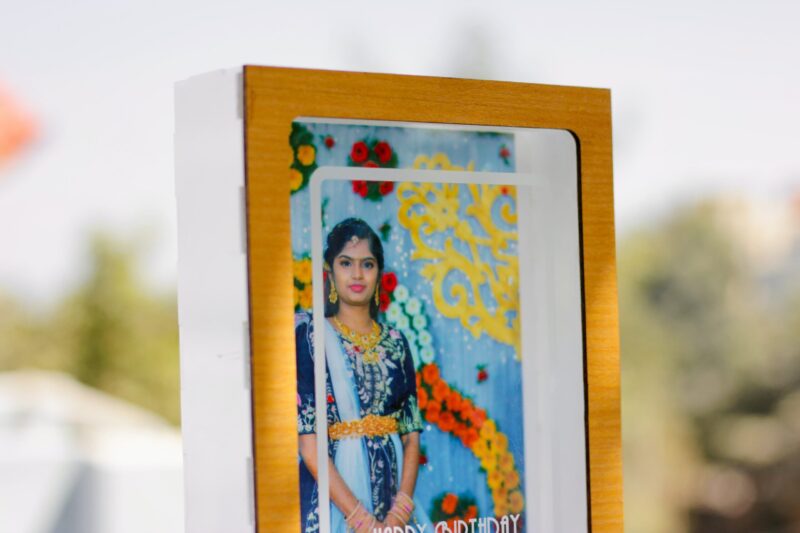 Photo fairy lights box - Bubbly Decors