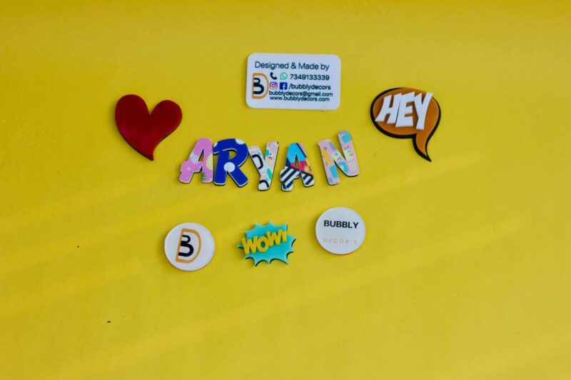 Alphabet Magnets - Bubbly Decors