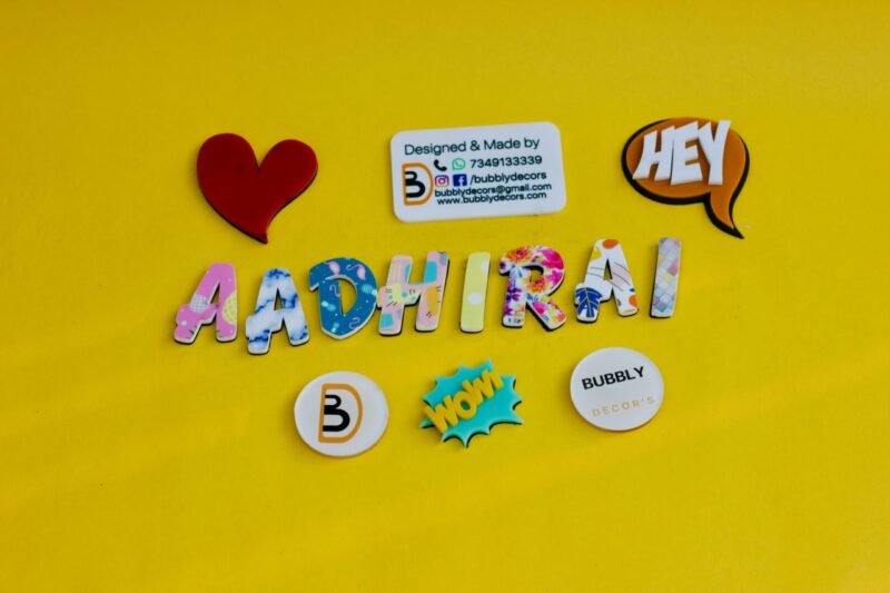 Alphabet Magnets - Bubbly Decors