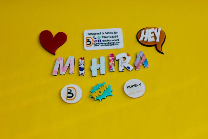 Alphabet Magnets - Bubbly Decors