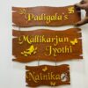 Name Board 3 steps - Bubbly Decors
