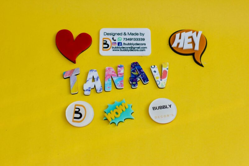 Alphabet Magnets - Bubbly Decors