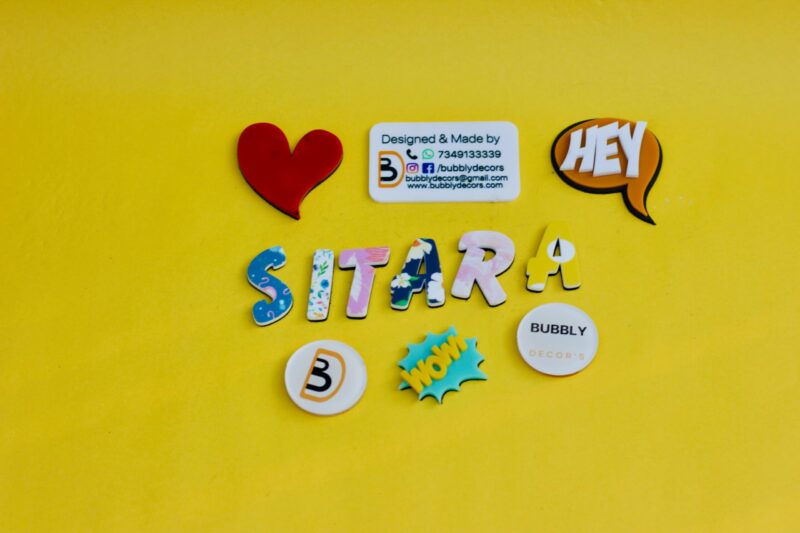 Alphabet Magnets - Bubbly Decors