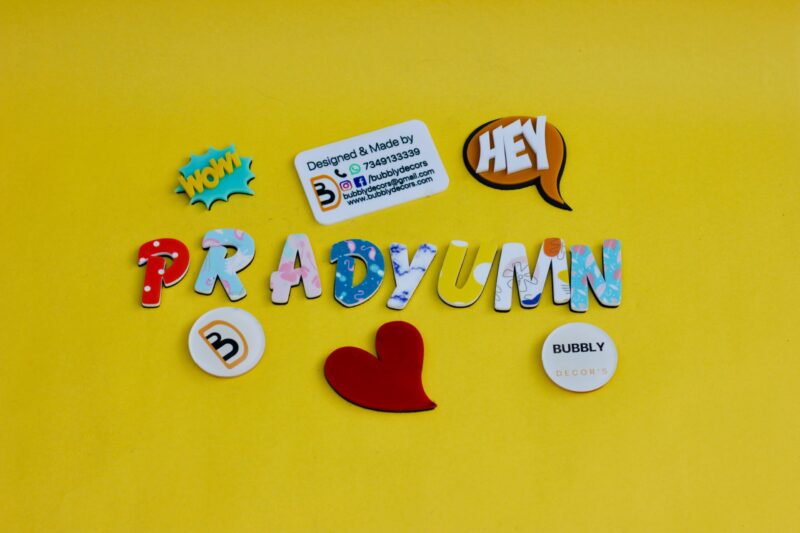 Alphabet Magnets - Bubbly Decors