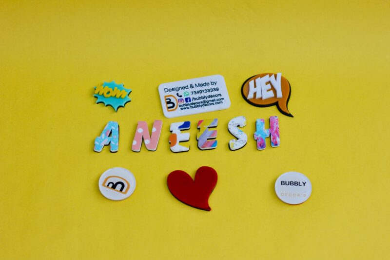 Alphabet Magnets - Bubbly Decors