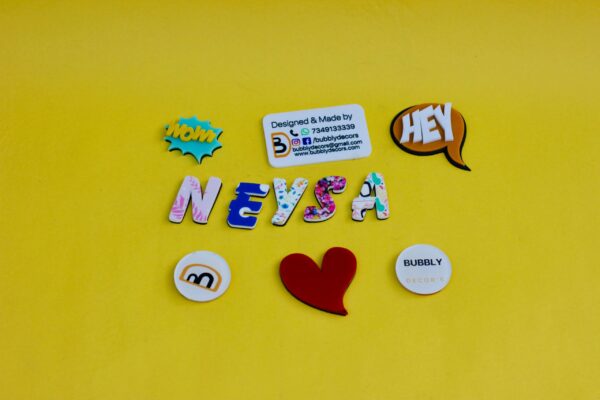 Alphabet Magnets - Bubbly Decors