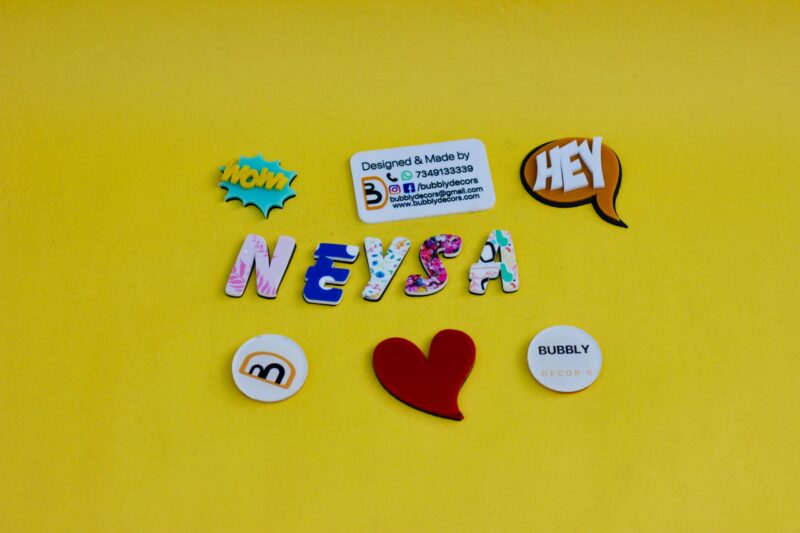 Alphabet Magnets - Bubbly Decors