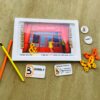 Photo frame with Scribble names - Bubbly Decors