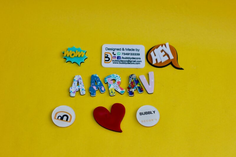 Alphabet Magnets - Bubbly Decors