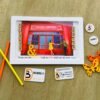Photo frame with Scribble names - Bubbly Decors