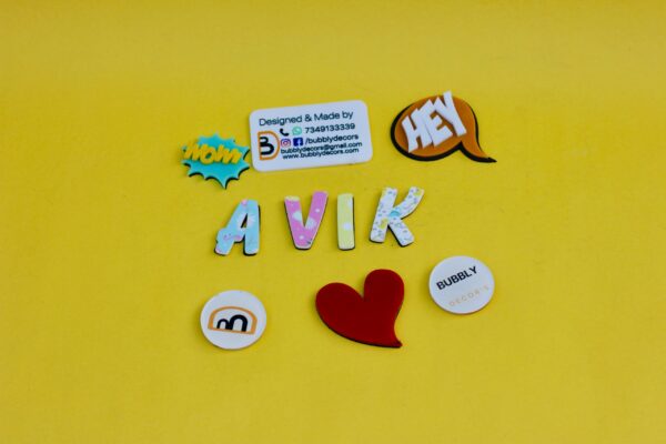 Alphabet Magnets - Bubbly Decors